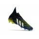 adidas Predator Freak + FG Firm Ground Core Black White Solar Yellow