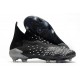 adidas Predator Freak + FG Firm Ground Core Black Grey Four White