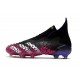 adidas Predator Freak + FG Firm Ground Core Black White Shock Pink