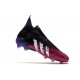 adidas Predator Freak + FG Firm Ground Core Black White Shock Pink