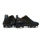 adidas X Ghosted FG Cleats Core Black Grey