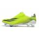 adidas X Ghosted FG Cleats Solar Yellow Core Black