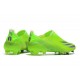 adidas X Ghosted FG Cleats Signal Green Energy Ink Semi Solar Slime