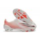 adidas X Ghosted FG Cleats White Red Black