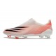 adidas X Ghosted FG Cleats White Red Black