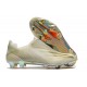 adidas X Ghosted FG Cleats White Gold