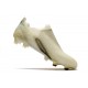 adidas X Ghosted FG Cleats White Gold