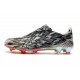 adidas X Ghosted FG Cleats Black White Silver