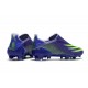 adidas X Ghosted FG Cleats Energy Ink Signal Green Energy Ink