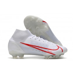 News Nike Mercurial Superfly VIII Elite FG White Red