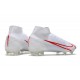 News Nike Mercurial Superfly VIII Elite FG White Red