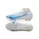 News Nike Mercurial Superfly VIII Elite FG White Blue