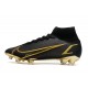 Nike Mercurial Superfly 8 Elite FG Black Golden