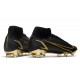 Nike Mercurial Superfly 8 Elite FG Black Golden