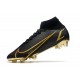 Nike Mercurial Superfly 8 Elite FG Black Golden