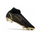 Nike Mercurial Superfly 8 Elite FG Black Golden