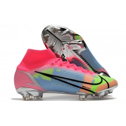 News Nike Mercurial Superfly VIII Elite FG Pink Blue Green