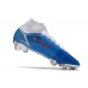 Nike Mercurial Superfly 8 Elite FG Blue White Red