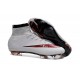 Nike 2015 Soccer Boot Mercurial Superfly 4 FG ACC White Red