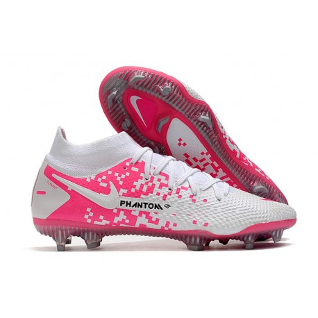 New Mens Nike Phantom GT Elite DF FG White Pink