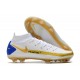 New Mens Nike Phantom GT Elite DF FG White Gold Blue