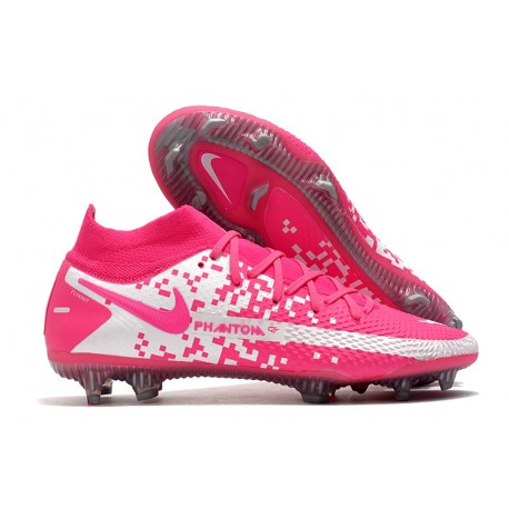 New Mens Nike Phantom GT Elite DF FG Pink Blast White