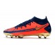 New Mens Nike Phantom GT Elite DF FG Orange Blue Golden