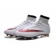 Nike 2015 Soccer Boot Mercurial Superfly 4 FG ACC White Red