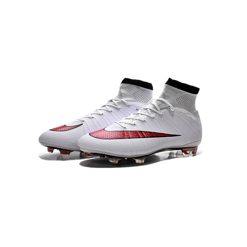 red and white mercurial
