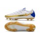 New Nike Phantom GT Elite FG White Golden Blue