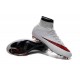 Nike 2015 Soccer Boot Mercurial Superfly 4 FG ACC White Red