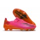 adidas X Ghosted.1 Firm Ground Superspectral Shock Pink Black Orange