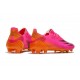 adidas X Ghosted.1 Firm Ground Superspectral Shock Pink Black Orange