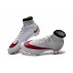 Nike 2015 Soccer Boot Mercurial Superfly 4 FG ACC White Red