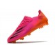 adidas X Ghosted.1 Firm Ground Superspectral Shock Pink Black Orange