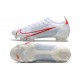 Nike Mercurial Vapor 14 Elite FG Soccer Cleats White Red