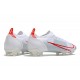 Nike Mercurial Vapor 14 Elite FG Soccer Cleats White Red