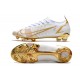 Nike Mercurial Vapor 14 Elite FG Soccer Cleats White Golden