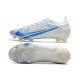 Nike Mercurial Vapor 14 Elite FG Soccer Cleats White Blue