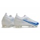 Nike Mercurial Vapor 14 Elite FG Soccer Cleats White Blue