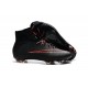 New Top Nike Mercurial Superfly Iv FG Cleat Black Red
