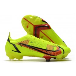 New Nike Mercurial Vapor XIV Elite FG Volt Bright Crimson Black