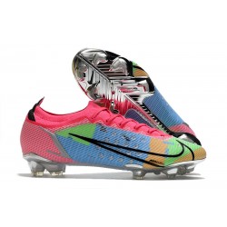 New Nike Mercurial Vapor XIV Elite FG Blue Pink Volt