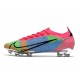 New Nike Mercurial Vapor XIV Elite FG Blue Pink Volt