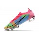 New Nike Mercurial Vapor XIV Elite FG Blue Pink Volt