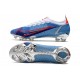 New Nike Mercurial Vapor XIV Elite FG Blue Red Silver