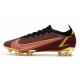 New Nike Mercurial Vapor XIV Elite FG Maroon Gold