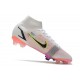 Nike Mercurial Superfly 8 Elite FG White Black Bright Crimson Pink Blast