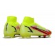 Nike Mercurial Superfly 8 Elite FG Volt Bright Crimson Black