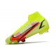 Nike Mercurial Superfly 8 Elite FG Volt Bright Crimson Black